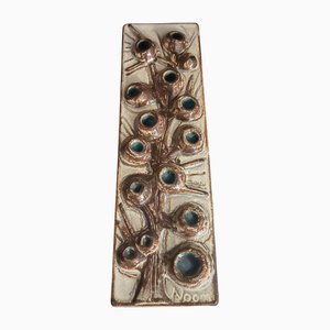 Ceramic Wall Relief by Noomi Backhausen for Søholm, Denmark, 1960s
