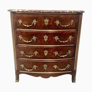 Early 20th Century Napoleon III Chest of Drawers in Veneered Wood