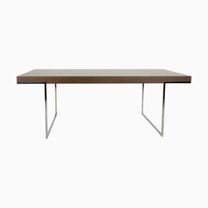 Dark Brown Wooden Dining Table by Paolo Piva for B&B Italia / C&B Italia