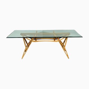 Mesa de comedor Zanotta Reale atribuida a Carlo Mollino