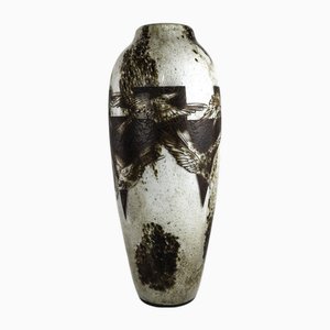 Cameo Glass Vase attributed to Legras