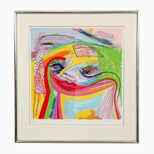 Lis Zwick, Composición, 1989, Litografía