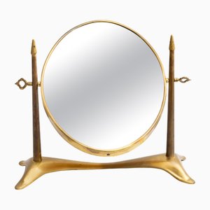 Detail Oval Table Mirror, 1940s