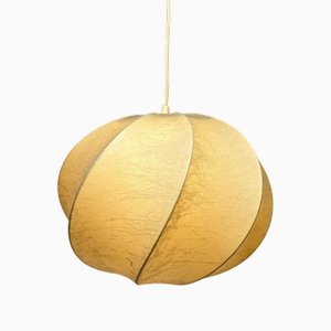 Lámpara colgante Cocoon Mid-Century moderna, Italia, años 60