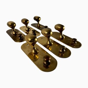 Super Brass Coat Hanger attributed to L. Caccia Dominioni for Azucena, 1962