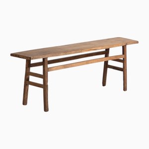 Antique Wood Console Table, 1900s