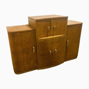 Meuble de Bar Art Déco de Davis London, 1932