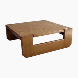 Table Basse en Orme de Regain, France, 1960s