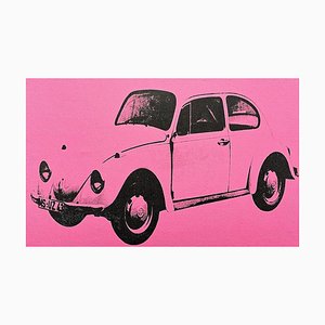 Después de Andy Warhol, Volkswagen Dark Pink, años 80, Impresión
