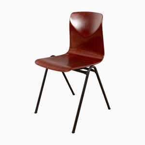 Silla industrial modelo S25 de Galvanitas, años 60