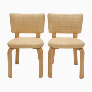 Chairs Model 62 by Alvar Aalto for Artek, 1940s, Set of 2