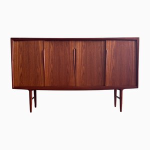 Mid-Century Danish Highboard in Teak by Axel Christensen Odder for Odder Møbler