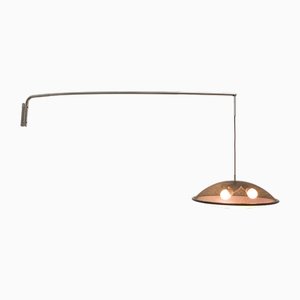 Italienische verstellbare Wandlampe mit langem Arm