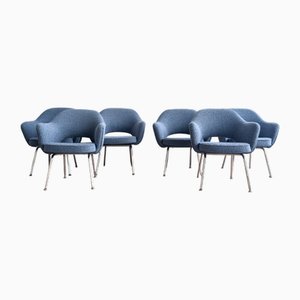 Executive Armchairs by Eero Saarinen for Knoll International, Germany, Set of 6