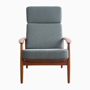 Poltrona Mid-Century in teak Fd 164 di Arne Vodder per France and Son., Danimarca, anni '60
