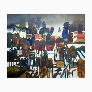 Marek Niedojadło, Autumn's Mood, 2011, Oil on Canvas