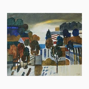 Marek Niedojadło, Autumn Moods, 2009, óleo sobre lienzo