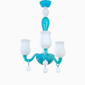 Mod. 5586/3 Chandelier by Gio Ponti for Venini, 1940s