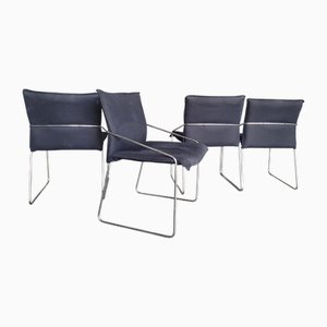 Vintage Italian Industrial Chairs by Otto Gerdau, 1960s, Set of 4