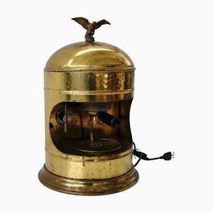 Vintage Coffee Machine in Brass