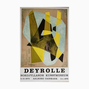 Nordjyllands Kunstmuseum Exhibition Poster after Jean Deyrolle, Denmark