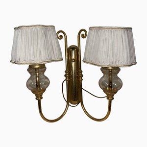 Murano Glass Wall Lamp, 1950s