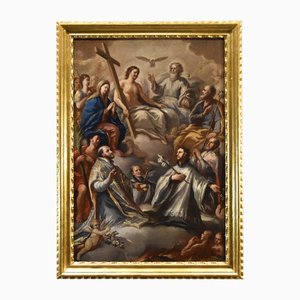 Paolo De Matteis, Triumph of the Trinity, 1700, Oil on Canvas