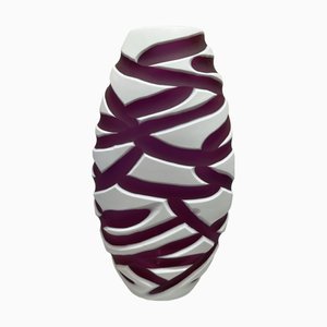 Vase Molato en Verre de Fornace Mian