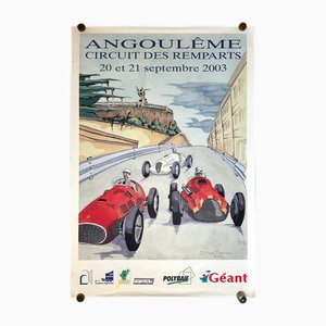 Poster grande del circuito dei bastioni di Angoulême di Philippe Meneau, 2003