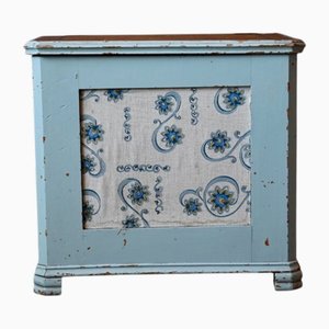 Large Vintage Patinated Wooden Chest