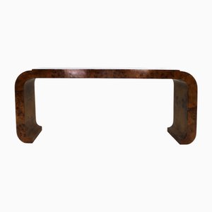 Vintage Art Deco Console Table, 1980s