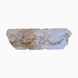 French Louis XVI Plaster Ornament, 1700s