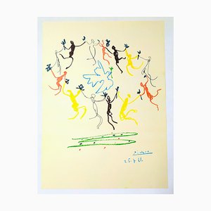 Pablo Picasso, La Ronde de la Jeunesse, Lithograph, 1961