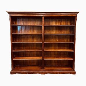 Libreria inglese in mogano