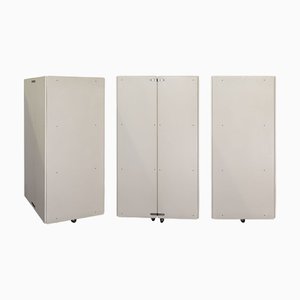 Mobile Bookcases or Wardrobes, 1970s, Set of 3