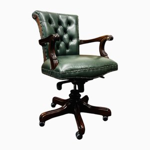 Sedia da ufficio Chesterfield inglese