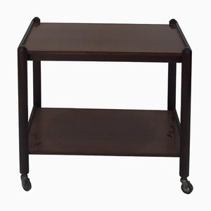 Walnut Bar Cart, 1970s