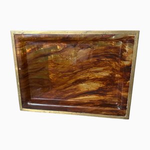 Modern Italian Tray by Ulderico Cavinato, 1980s