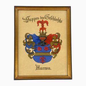 Stemma della famiglia Marron, Francia, XIX secolo