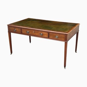 George III Mahogany Partners Writing Table, 1790s