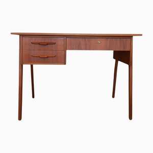 Danish Sleek Desk in Teak, 1960s