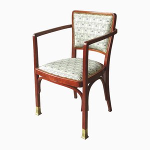 N°719 Armchair by Kolomann Moser and Tissus Backhausen, 1905