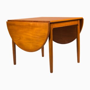 Mid-Century Modern Danish Teak Folding Table, 1960s