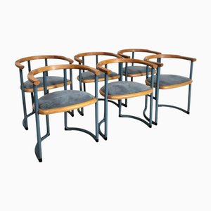 Achillea Chairs attributed to Tito Agnoli for Ycami, 1970s, Set of 6