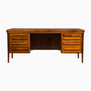Danish Modern Executive Desk by Ib Kofod Larsen for Faarup Møbelfabrik, 1960