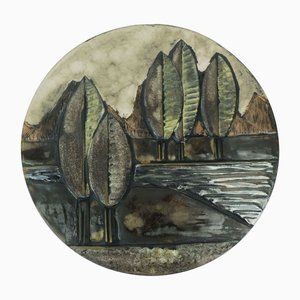 Large Vintage Wall Tile from Ruscha, 1970s