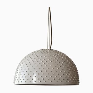 Lampe à Suspension Pois en Céramique Blanche de Studio Paf Milano, Italie, 1970s