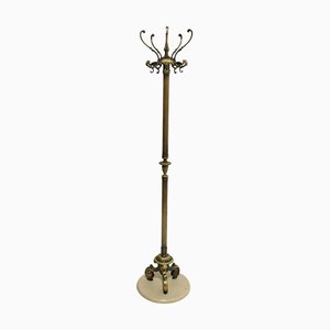 Portemanteau en Laiton et Marbre, 1960s