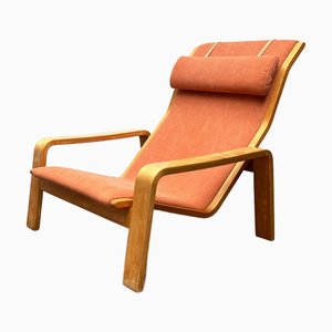 Sillón Pulkka Mid-Century moderno de Ilmari Lappalainen para Asko, años 60