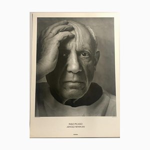 Arnold Newman, Pablo Picasso, Poster, 1954